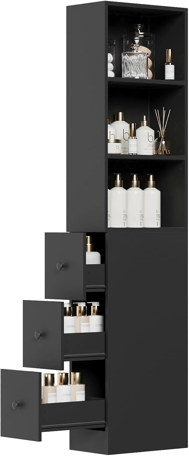 drawer storage cabinet wood (3)