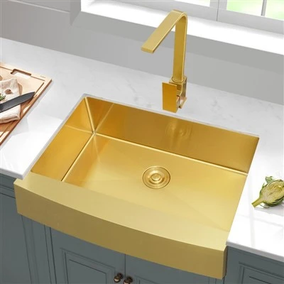 Gold Farmhouse Kitchen Sink Gold Farmhouse Kitchen Sink